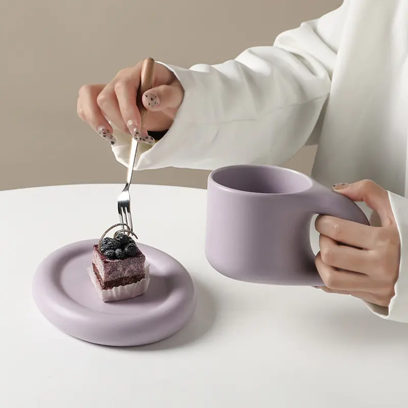 Handmade Fat Handle Mug - Image 3