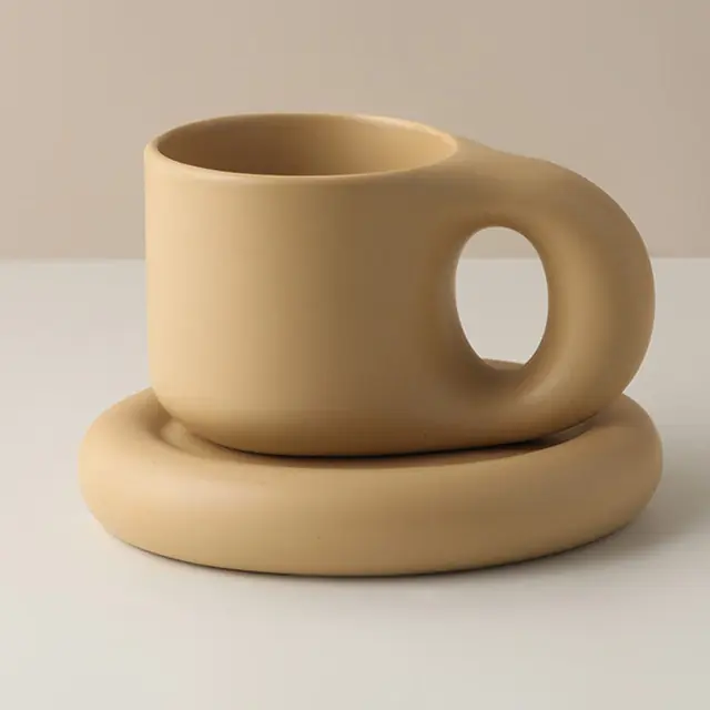 Handmade Fat Handle Mug - Image 8
