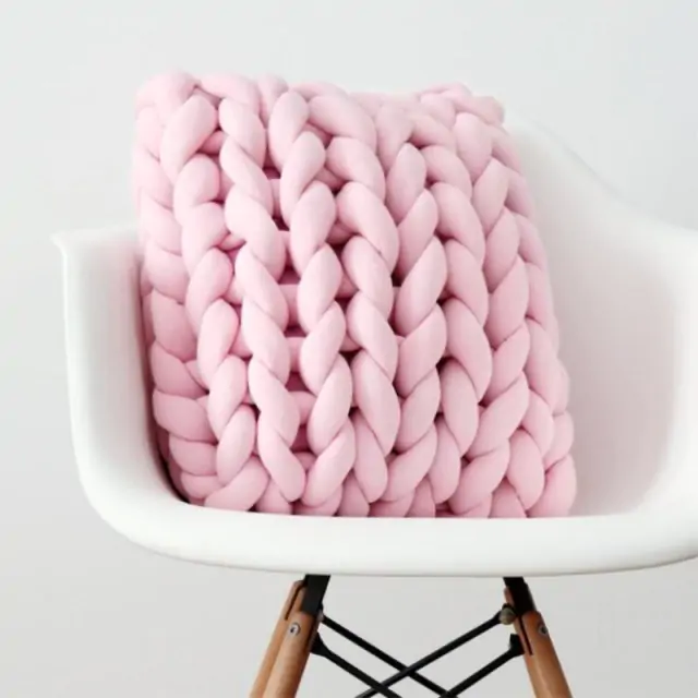 Handmade Wool Pillow - Image 23