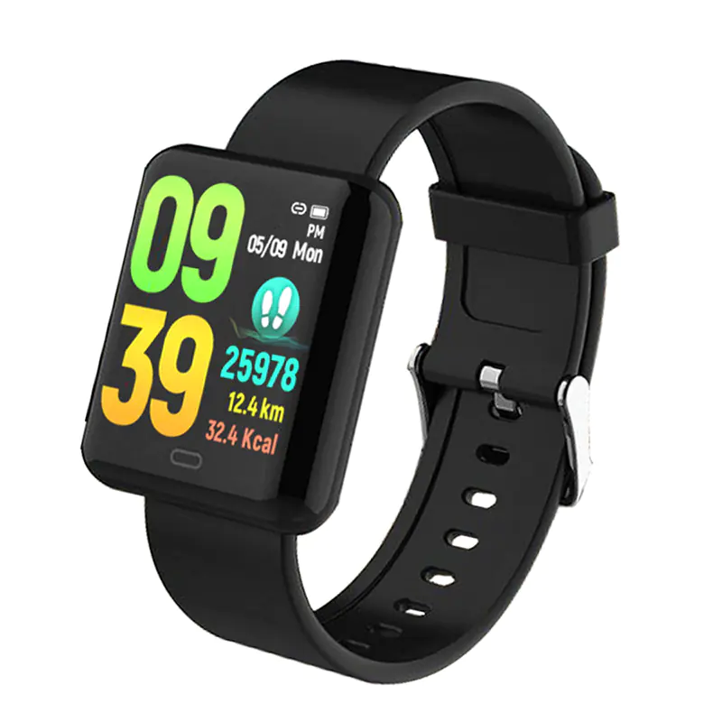 HD Square Touch Screen Waterproof Smart Fitness Watch - Image 4