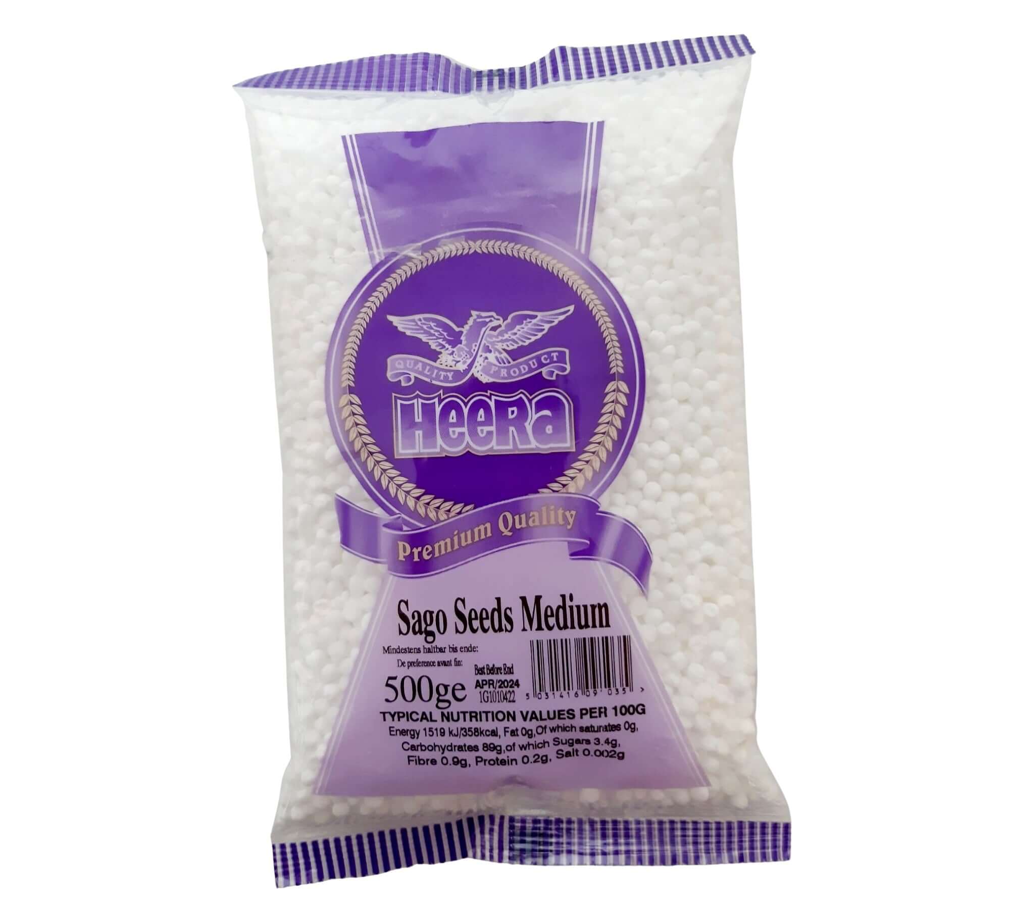 Heera Sago Seeds Medium 500g