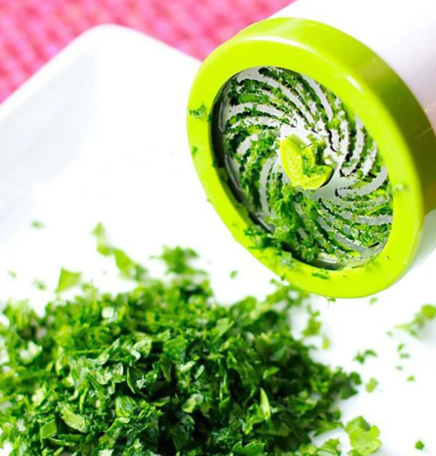 Herb Grinder Spice Mill Parsley Shredder Chopper - Image 2