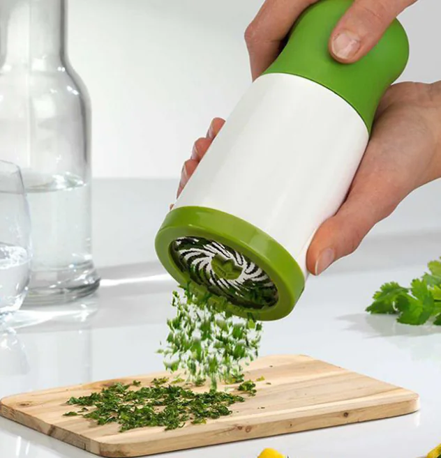 Herb Grinder Spice Mill Parsley Shredder Chopper - Image 4