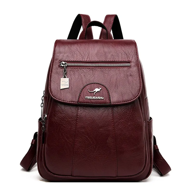 High Quality Leather Backpacks - Image 16
