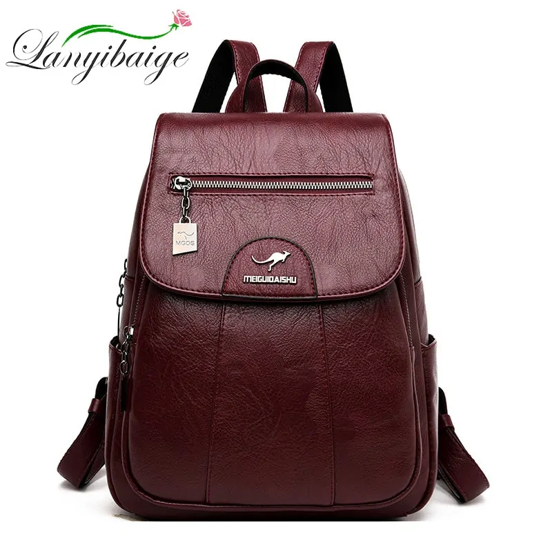 High Quality Leather Backpacks - Image 2