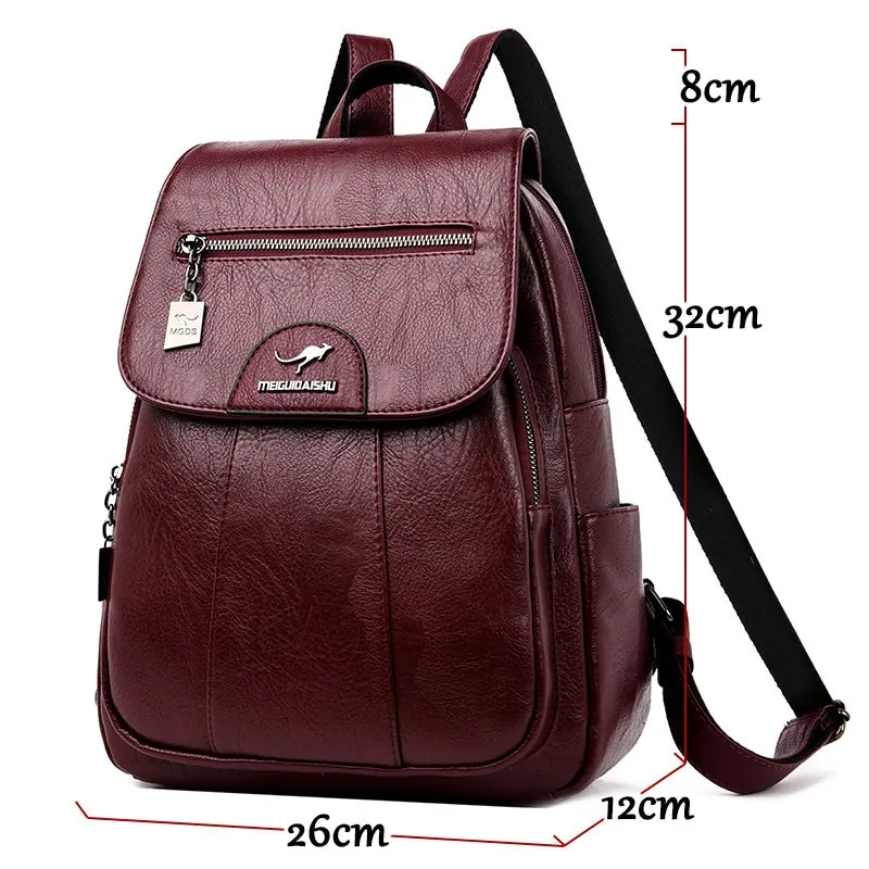 High Quality Leather Backpacks - Image 3