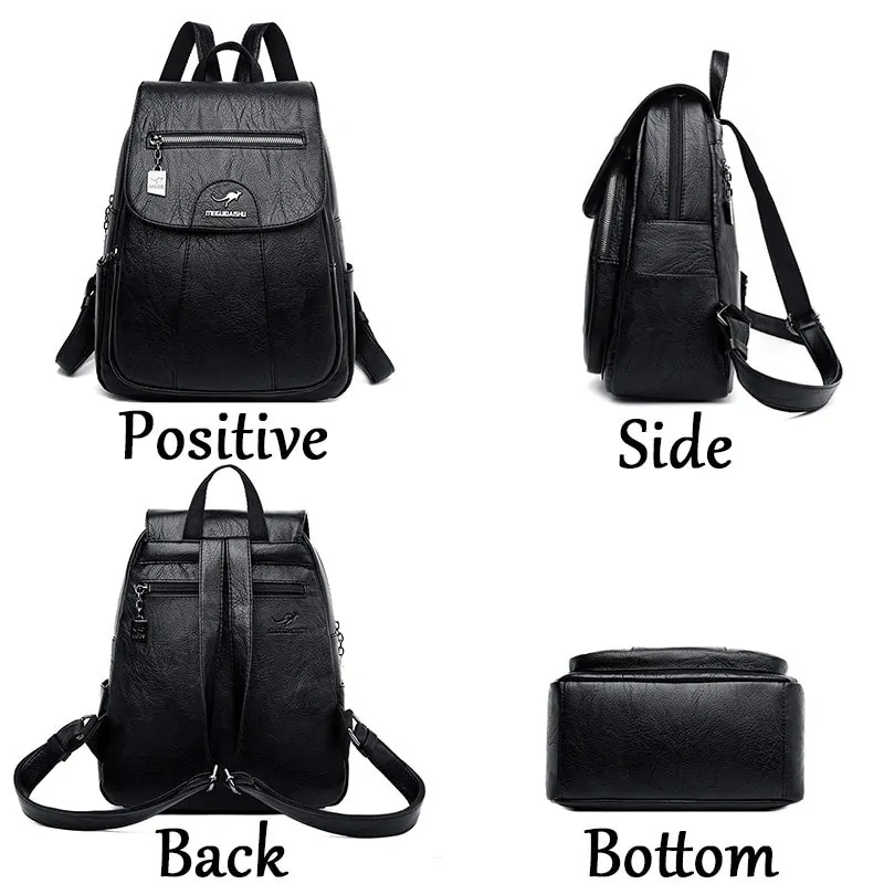 High Quality Leather Backpacks - Image 5