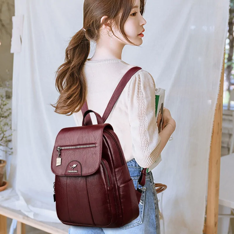 High Quality Leather Backpacks - Image 6