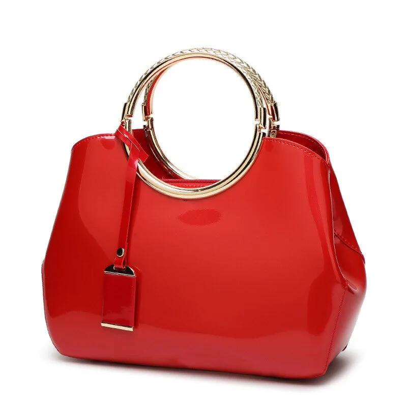 High Quality Patent Leather Women's Bag - Image 9