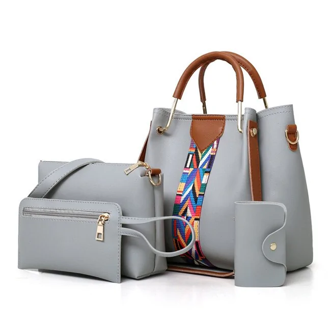 High-Quality PU Leather Fashion Women's Bag Set - Image 13