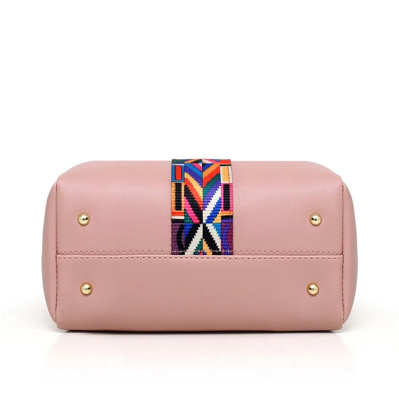 High-Quality PU Leather Fashion Women's Bag Set - Image 4