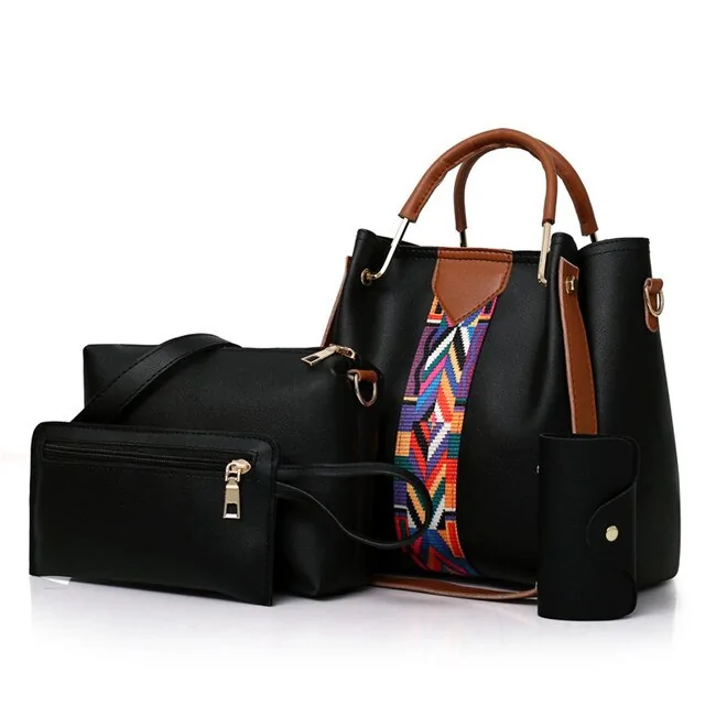 High-Quality PU Leather Fashion Women's Bag Set - Image 7