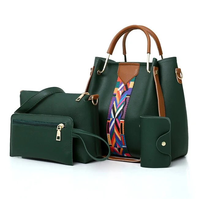 High-Quality PU Leather Fashion Women's Bag Set - Image 8