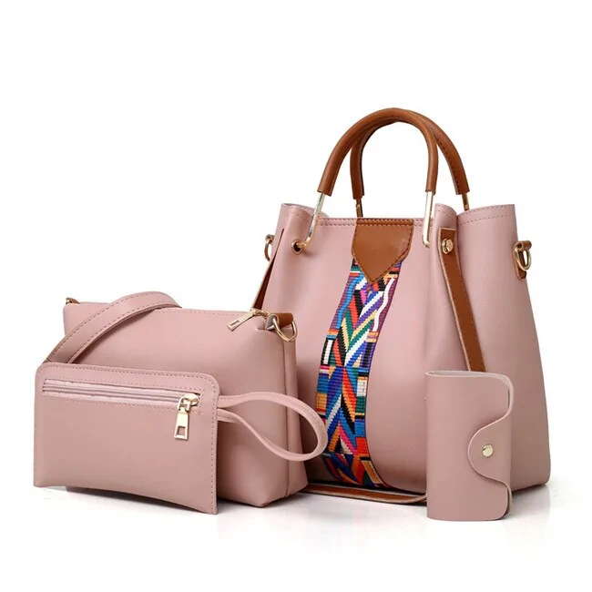 High-Quality PU Leather Fashion Women's Bag Set - Image 9