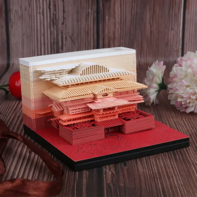 Hogwarts Notepad 3D Model Castle - Image 28