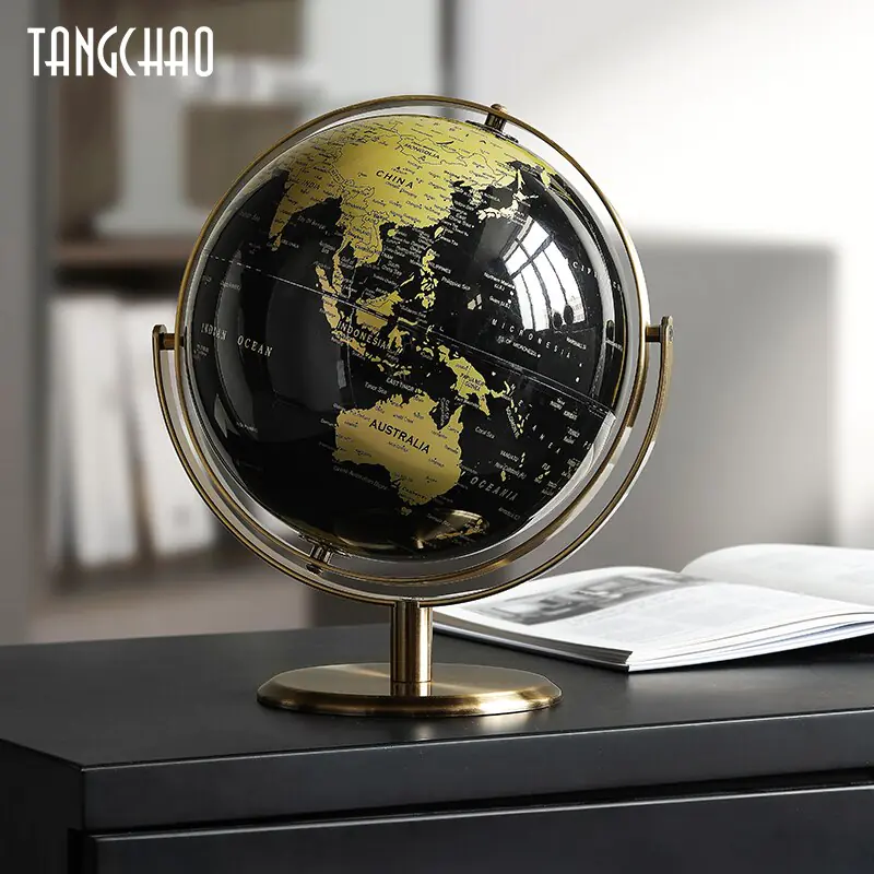 Home Decor World Globe Retro Map Globe Office Decor Accessories - Image 5