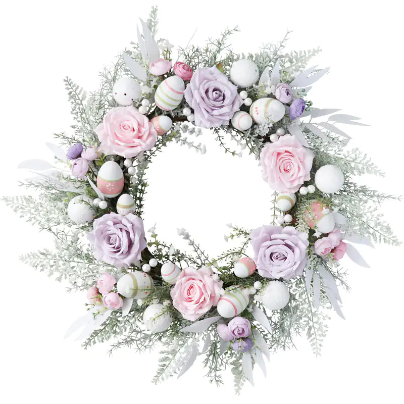 Home Easter Wreath Door Decoration - Image 7