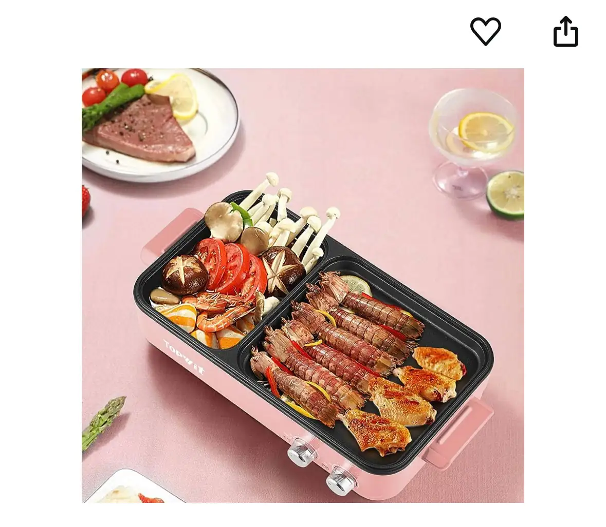 Hot Pot with Grill for Steak - Image 2