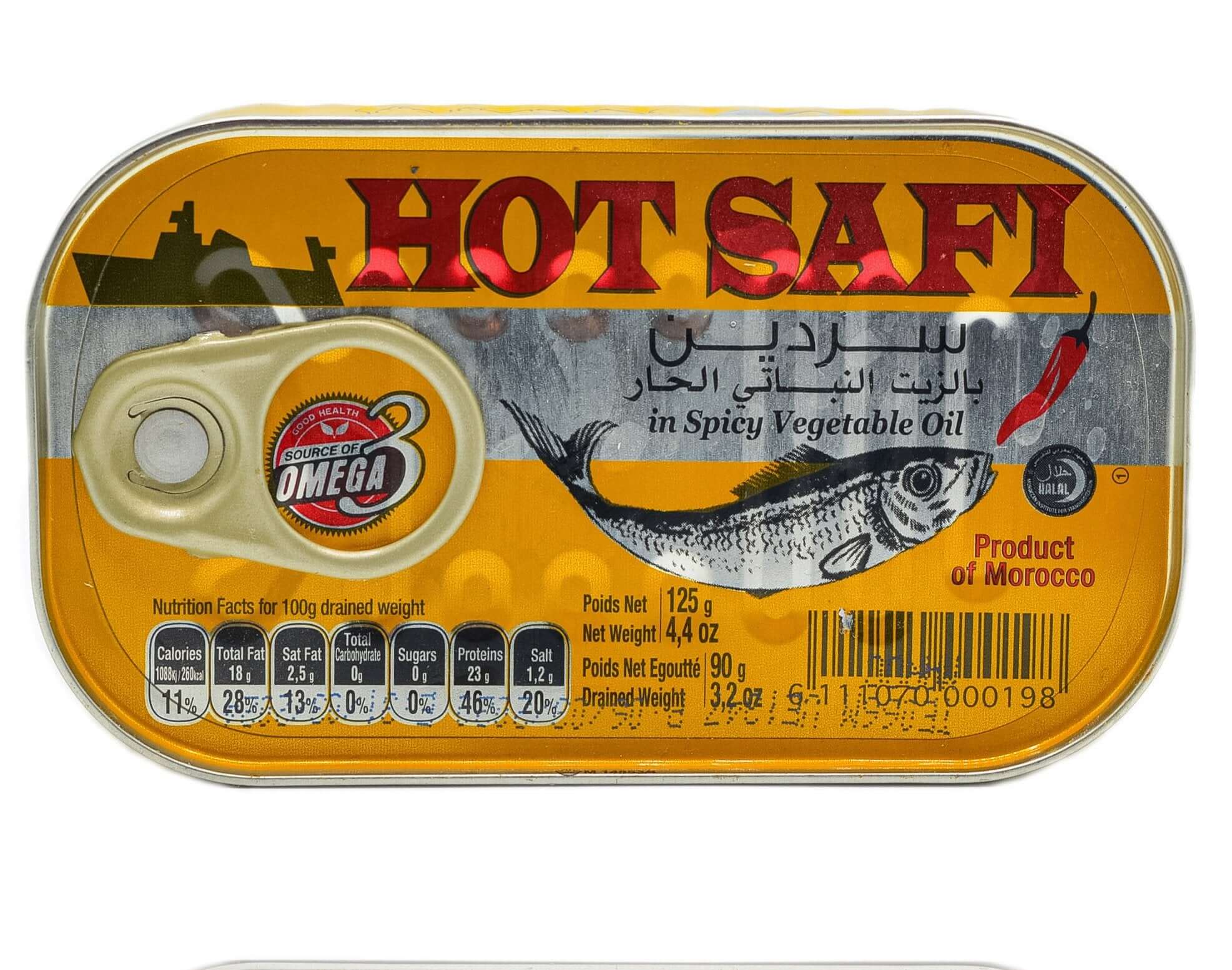 Hot Safi in Spicy Oil 125g