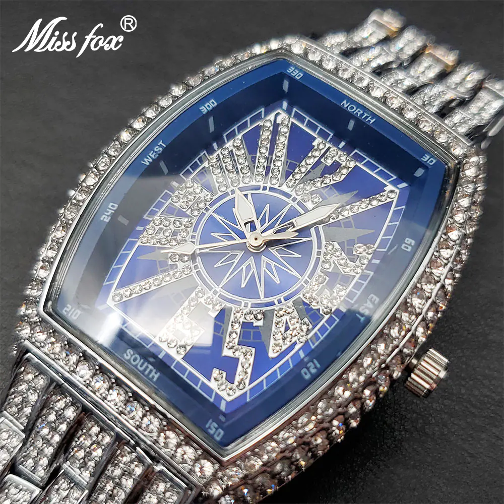 Iced Out Watch For Men - Image 4