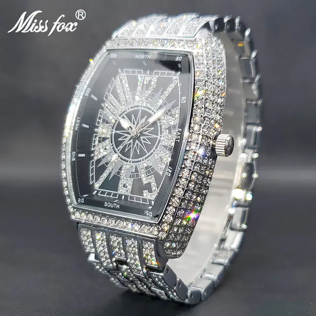 Iced Out Watch For Men - Image 8