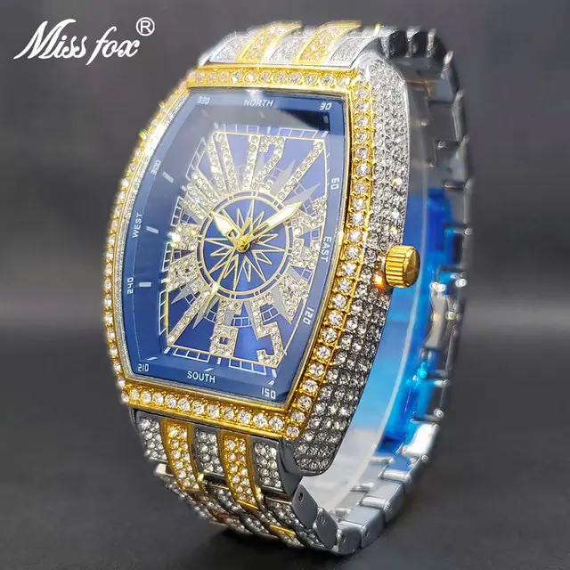 Iced Out Watch For Men - Image 9