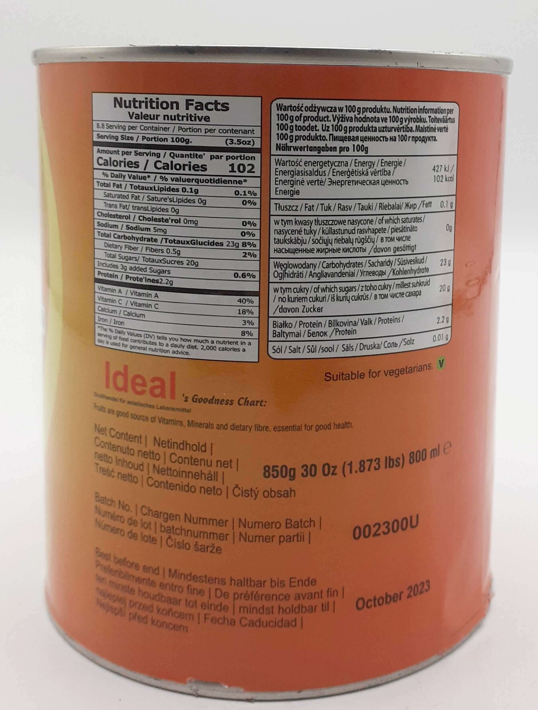 Kesar Mango Pulp | Ideal Kesar Mango Pulp 850g - Image 2