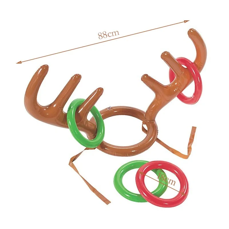 Inflatable Reindeer Antler Ring Toss Game - Image 8