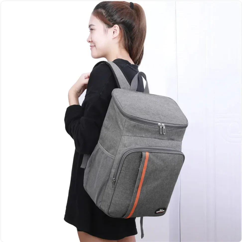 Insulated Backpack Meal Delivery Box – Waterproof & Portable - Image 3