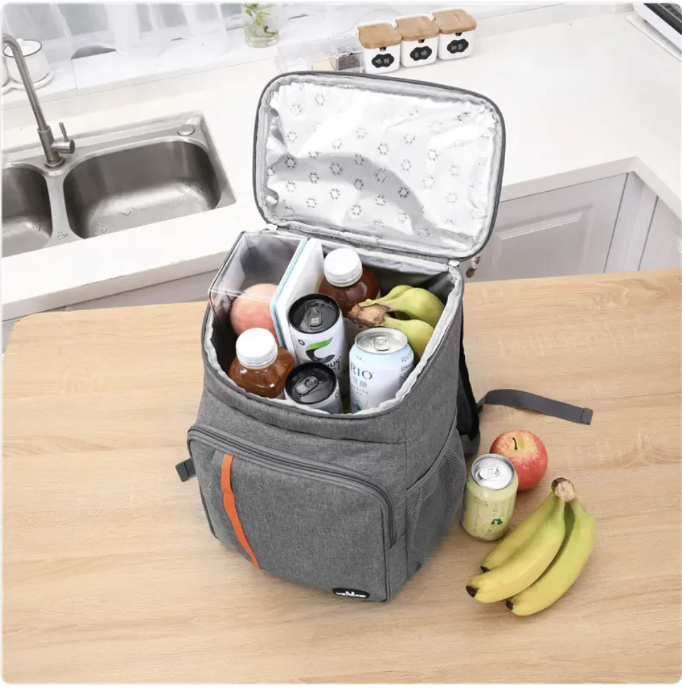 Insulated Backpack Meal Delivery Box – Waterproof & Portable - Image 4
