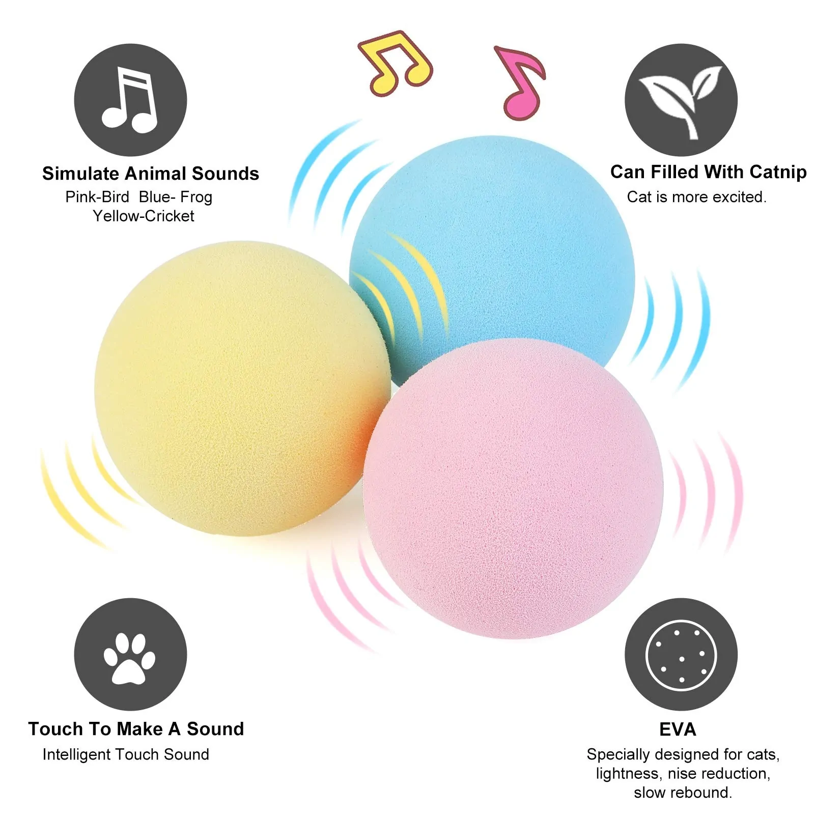 Interactive Ball Catnip Cat Training Toy - Image 3