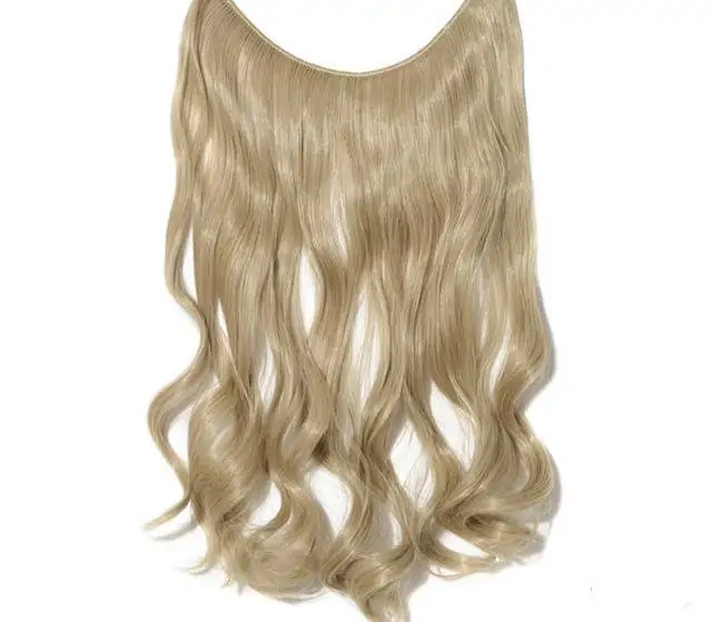 Invisible No Clips Hair Extensions-MEDIUM BROWN ROUNDED - Image 14