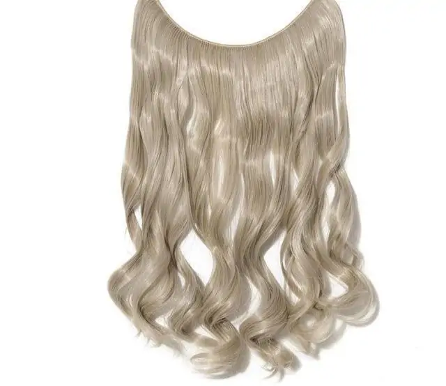 Invisible No Clips Hair Extensions-MEDIUM BROWN ROUNDED - Image 9