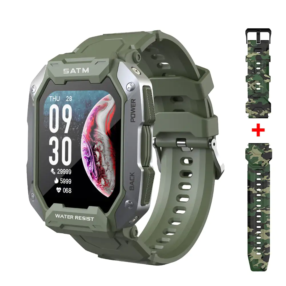 IP68 5ATM Waterproof Smartwatch - Image 9