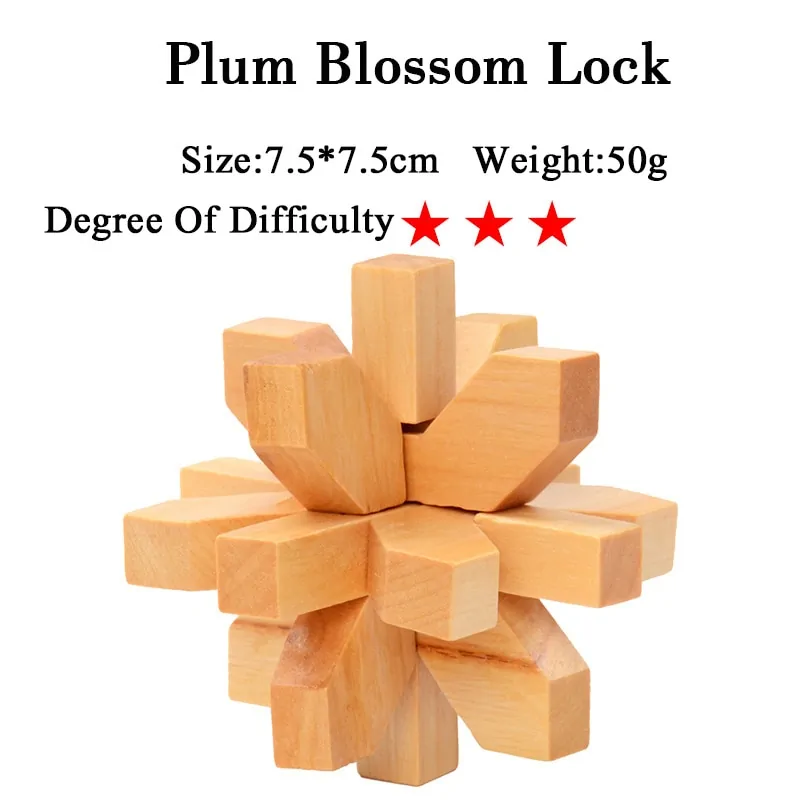 IQ 3D Wooden Brain Teaser Game - Image 31