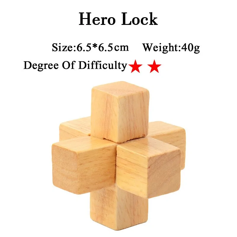 IQ 3D Wooden Brain Teaser Game - Image 36