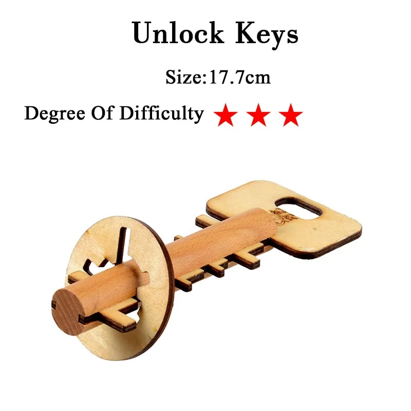 IQ 3D Wooden Brain Teaser Game - Image 53