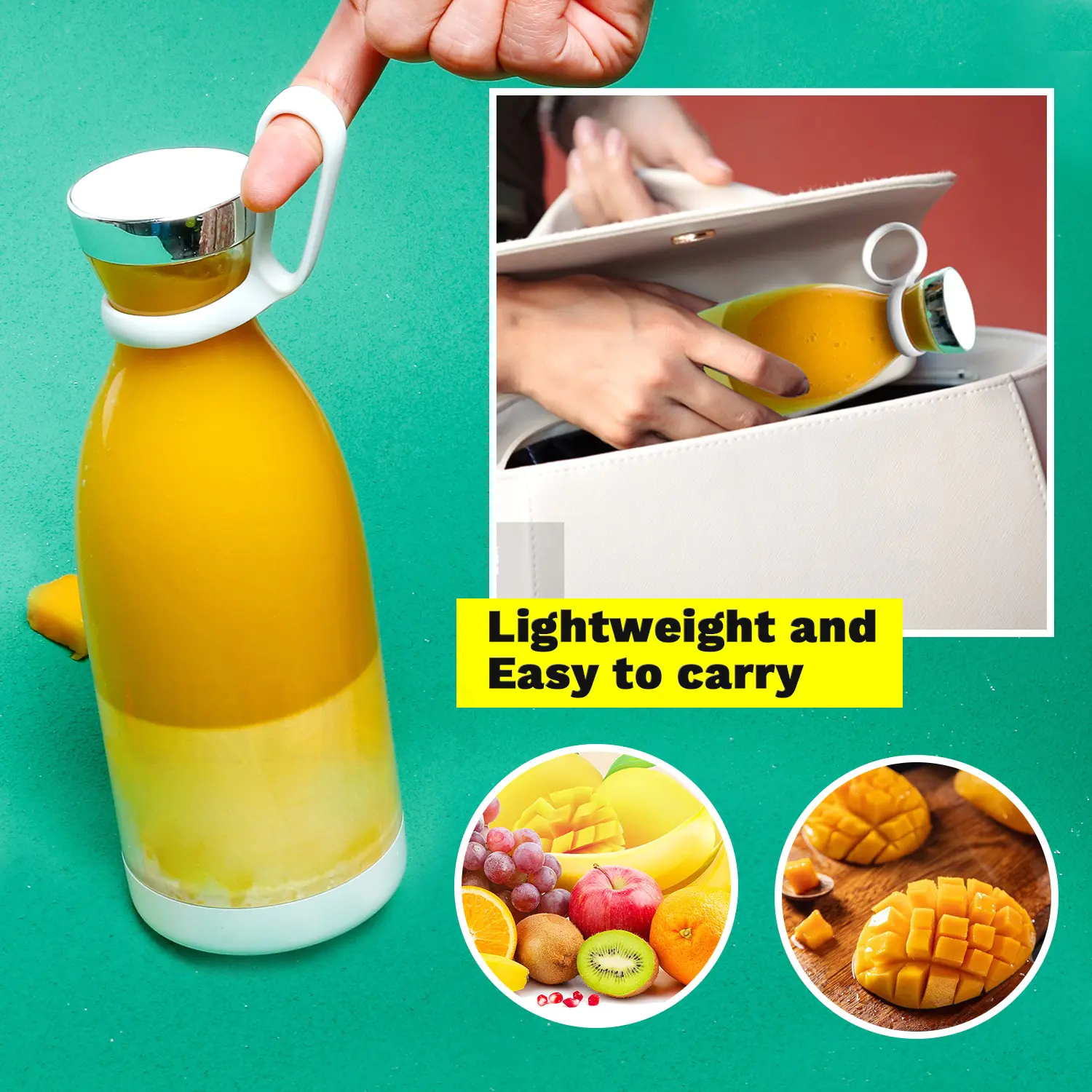 Juice Extractor Portable Mixer Food Processor - Image 2