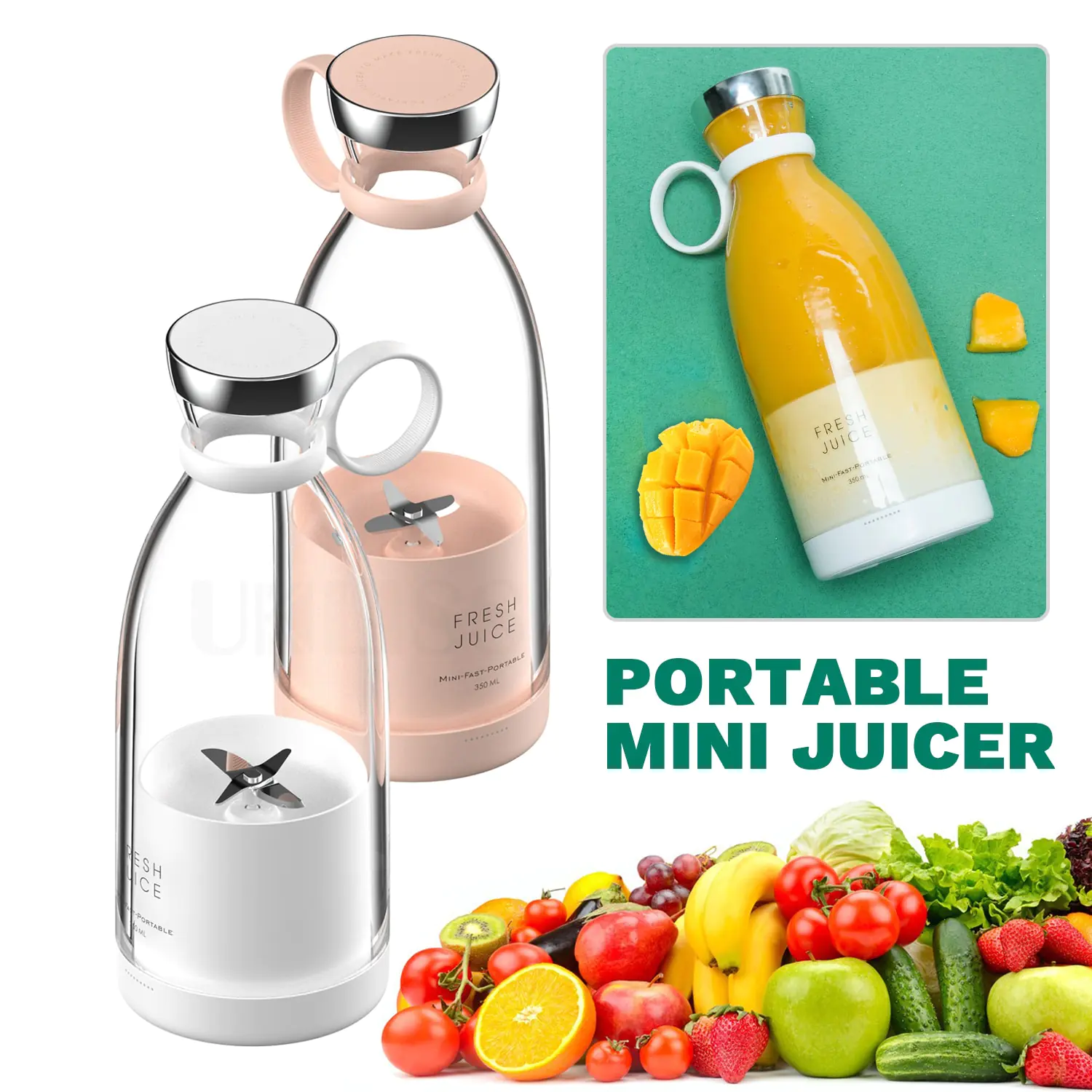 Juice Extractor Portable Mixer Food Processor - Image 6