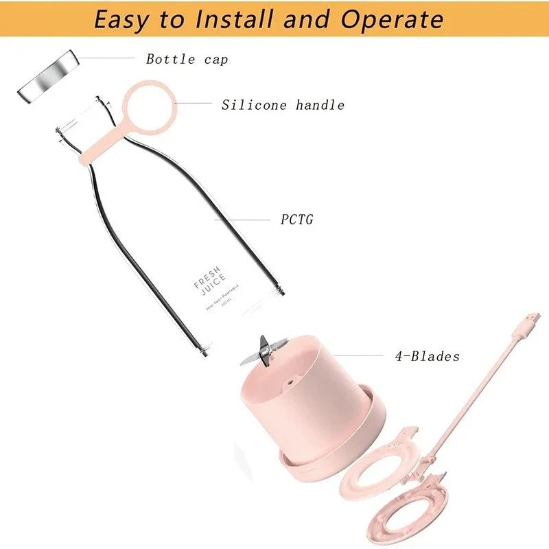 Juice Fresh™ - Portable Wireless Rechargeable Bottle - Image 3