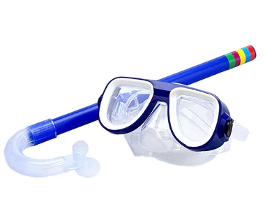 Kids' Anti-Fog Snorkel Set: Shockproof Diving Mask & Breathing Tube - Image 3