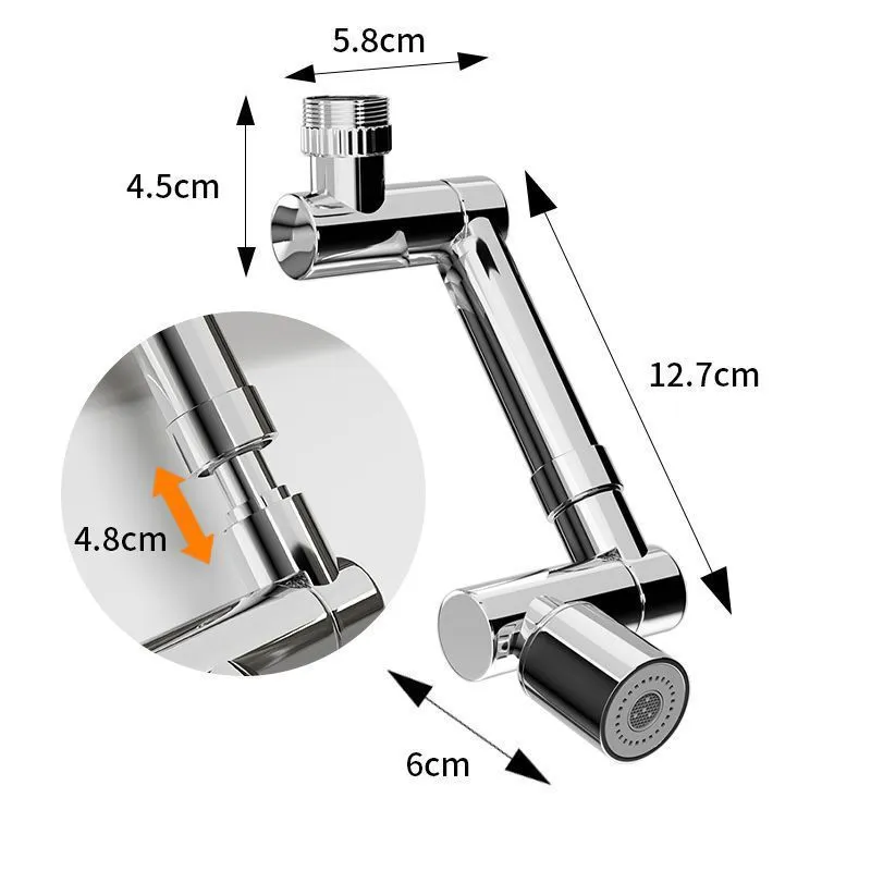 Kitchen Scalable Metal Faucet Aerator - Image 5