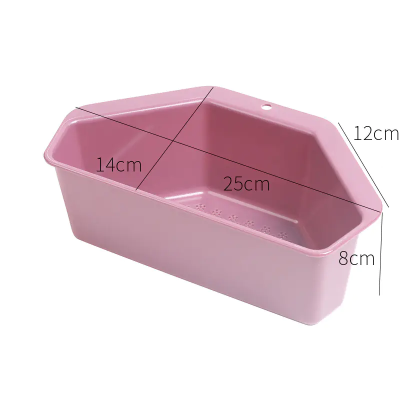 Kitchen Sink Triangle Drain Basket for Storage