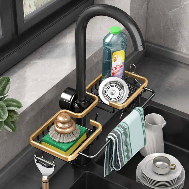 Kitchen Storage Faucet Rack - Image 3