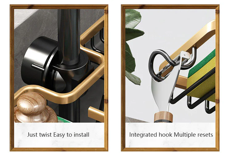 Kitchen Storage Faucet Rack - Image 9