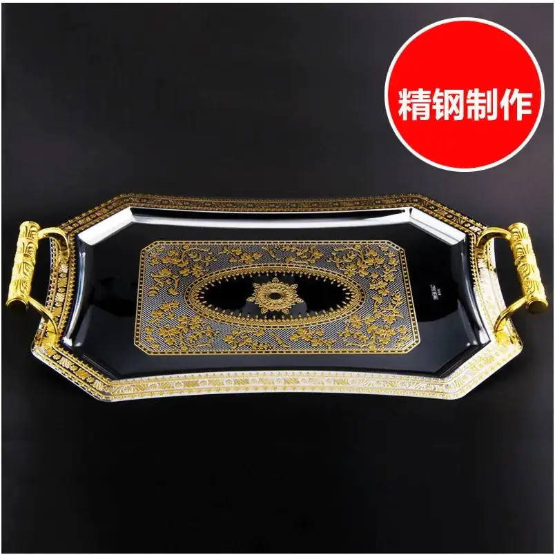 Kitchenware Creative Wine Set and Tea Set Tray - Image 3