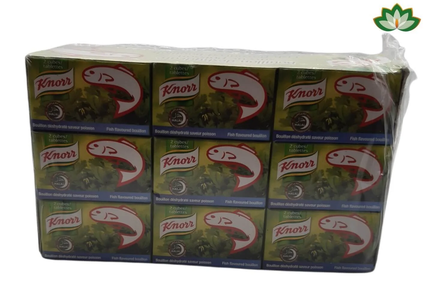 Knorr fish flavour bouillon cubes 36 Cubes 648g