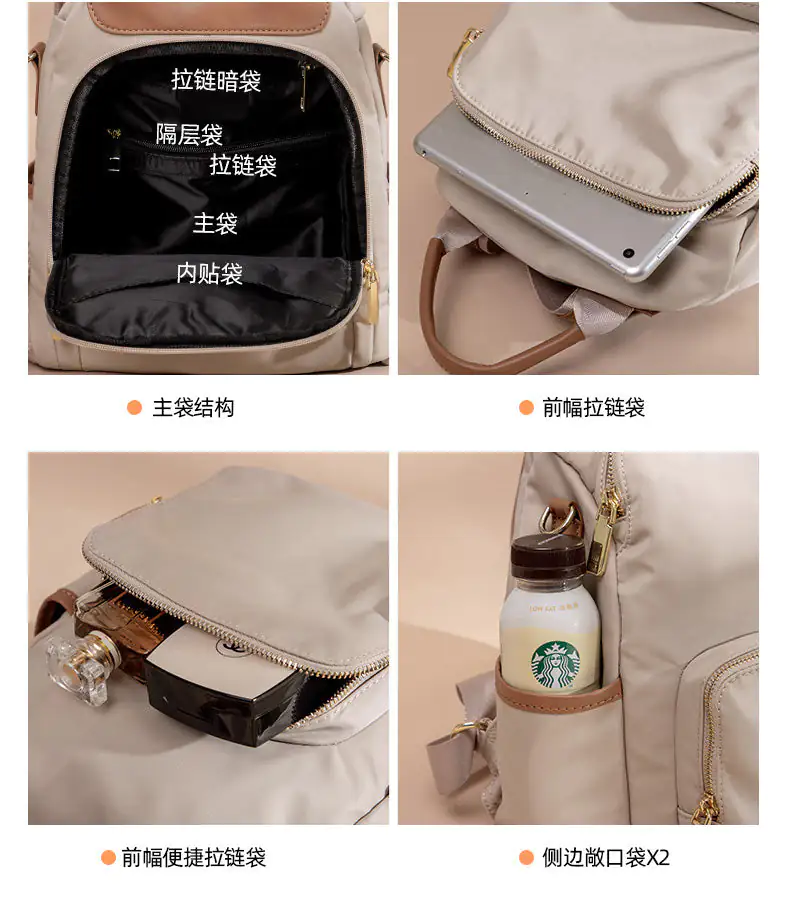 Korean Style Anti Theft Oxford Backpack - Image 12