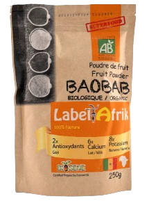 Label Afrik Baobab Organic 250g
