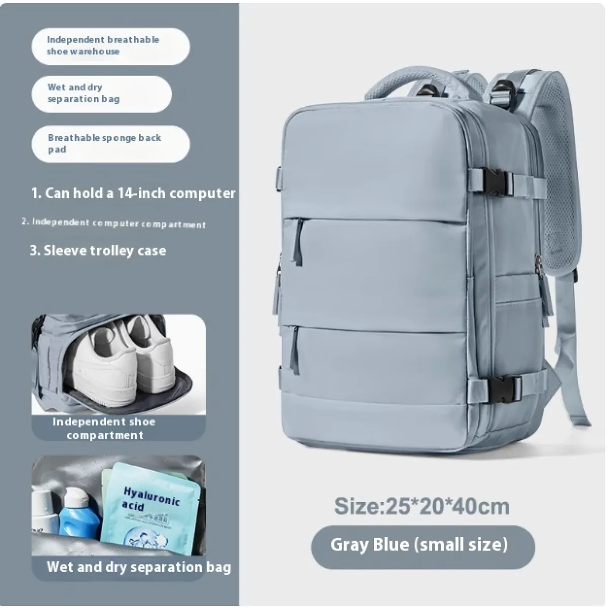 Large Capacity Student Schoolbag - Image 11